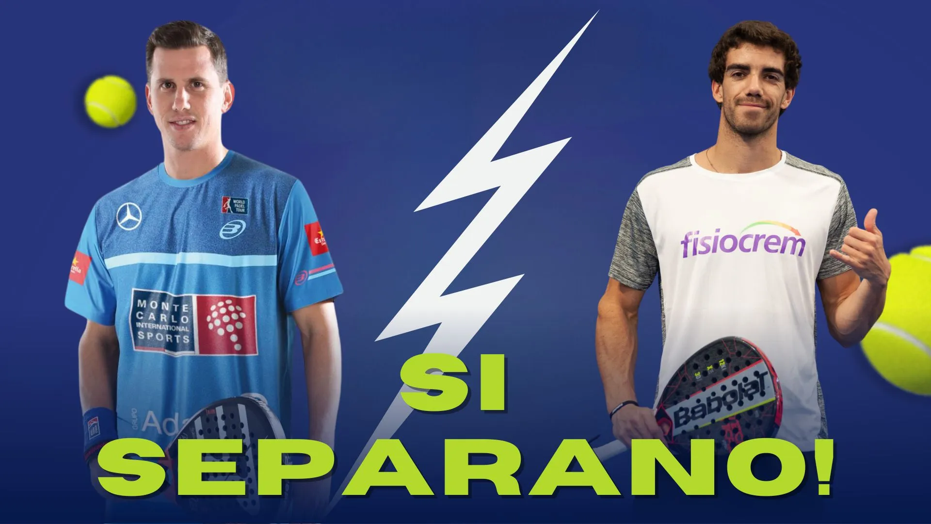Juan Lebron e Paquito Navarro si separano.